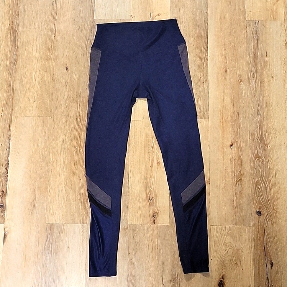 Alo Navy Black Yoga Pants M